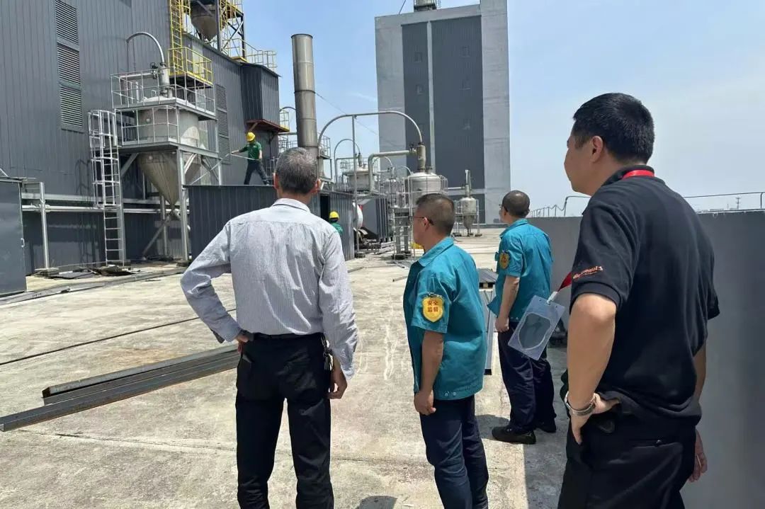 Changshu Polyester ดำเนินการตรวจสอบความปลอดภัยก่อนวันหยุดเดือนพฤษภาคม